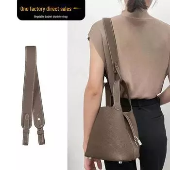 Регулируемый плечевой ремень из натуральной коровьей кожи для сумок и поясных сумок
