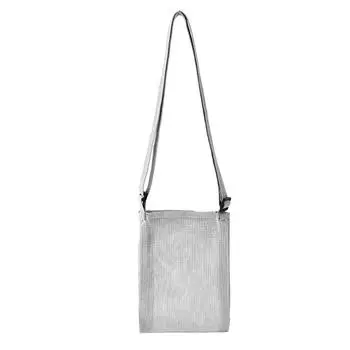 Регулируемый плечевой ремень Сетчатая сумка для стакана с водой Двухслойная сумка для бутылки через плечо Для улицы