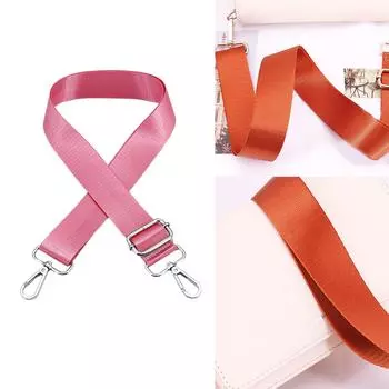 Регулируемый плечевой ремень, сменный ремень из холста, ширина 3,5 см, ремень для сумки, однотонный ремень для сумки через плечо 8