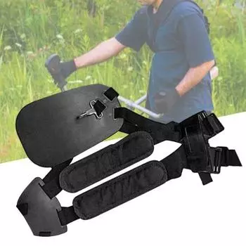 Регулируемый плечевой ремень триммера Легко носить детали триммера Двойной плечевой ремень триммера оранжевый