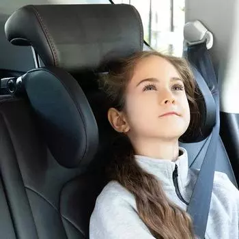 Регулируемый подголовник для автомобильного сиденья, подушка для детской автомобильной подголовники, помогает с головой и шеей