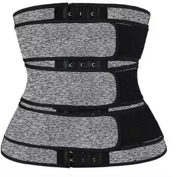 Регулируемый пояс для бодибилдинга для мужчин и женщинПослеродовой пояс для поддержки талииТренажер для коррекции фигуры S