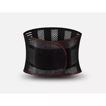 Регулируемый поясной пояс для мужчин и женщин, поясничный корсет для поддержки позвоночника, ортопедический дышащий поясничный корсет S