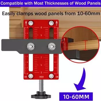 Регулируемый позиционер для установки двери шкафа, устойчивый к коррозии, многоразовый локатор для установки двери шкафа