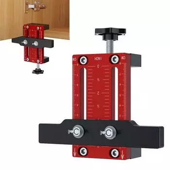 Регулируемый позиционер для установки двери шкафа, устойчивый к коррозии, многоразовый локатор для установки двери шкафа, универсальная фурнитура