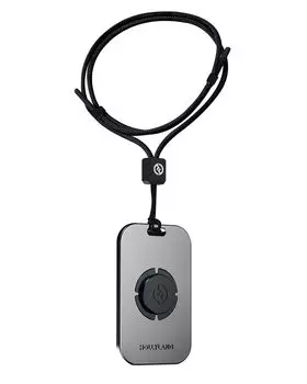 Регулируемый прочный длинный шнурок на шею с магнитной металлической пластиной для беспроводного петличного микрофона Hollyland Lark Max