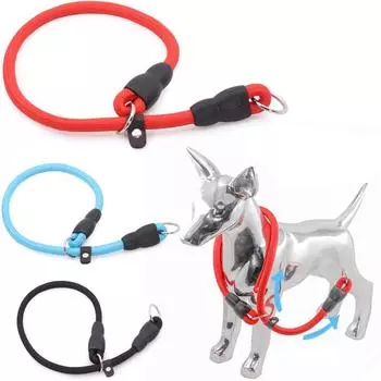 Регулируемый размер шлейка для собак прочный поводок для дрессировки удобный ошейник для домашних животных для маленьких средних и больших собак S красный