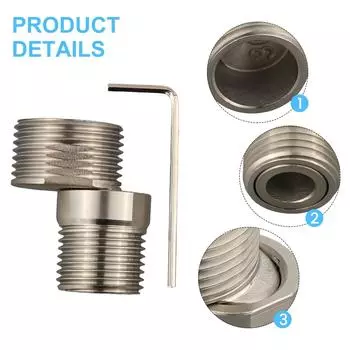 Регулируемый Регулируемый градус Угол наклона смесителя Угловая изогнутая ножка