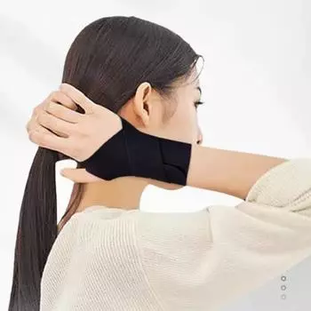 Регулируемый регулируемый напульсник компрессионный фитнес-силовой браслет для спортзала браслет Carpitis black-left hand