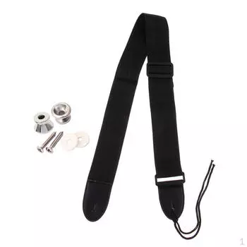 Регулируемый ремень для гитары с 2 кнопками для акустических деталей