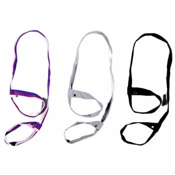 Регулируемый ремень для переноски коврика для йоги Плечевые ремни Переноска коврика для йоги Упражнения йоги розовый/фиолетовый