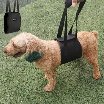 Регулируемый ремень для подъема собак, износостойкий ремень для поддержки собак, ремень для поддержки собак S леопардовый