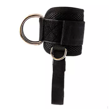 Регулируемый ремень на лодыжку для кабельного тренажера — улучшите свои тренировки в спортзале розовый