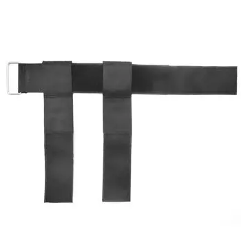 Регулируемый ремешок для ног с гантелями, пряжка для лодыжки, тренажер для передней большеберцовой мышцы, утяжелители для лодыжек, ленты, фитнес-оборудование чёрный