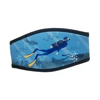 Регулируемый ремешок маски для подводного плавания для повышенного комфорта и защиты Style A