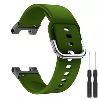 Регулируемый ремешок, совместимый с Trex, силиконовый ремешок для часов, замена ремешка, ремонт ремешка для T-rex Pro чёрный