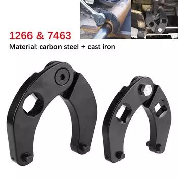 Регулируемый ручной инструмент 1266 7463 Ручной гаечный ключ для гайки сальника для сельскохозяйственных машин Гидравлические цилиндры Гаечный ключ с обратным ходом 2 - 6 Универсальный инструмент Small wrench