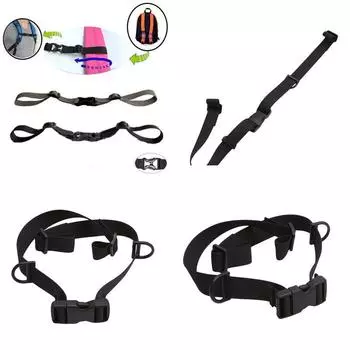 Регулируемый рюкзак, сумка, лямки, пряжка для груди, зажим, ремень, нагрудный ремень, ремни One Size