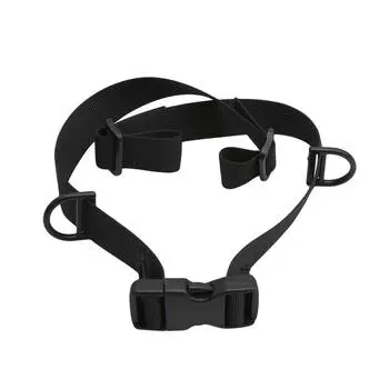 Регулируемый рюкзак, сумка, ремень, пряжка для груди, зажим, нагрудный ремень, товары для дома, кемпинга, дорожные принадлежности, портативные товары для отдыха на природе One Size чёрный