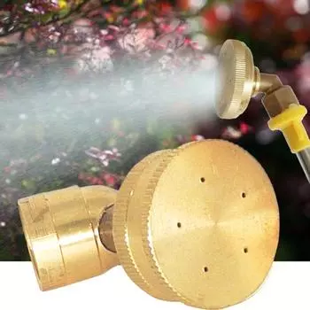 Регулируемый садовый спринклер с 5 отверстиями Легкая установка