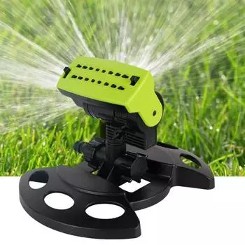 Регулируемый садовый спринклер, съемный, точный, равномерный, автоматический спринклер с осциллирующей насадкой для наружного использования
