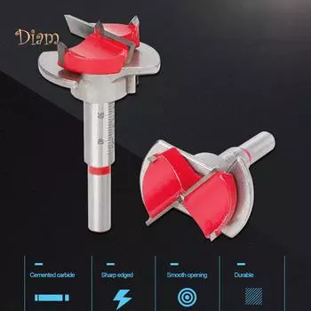 Регулируемый шарнир для деревообрабатывающего шкафа диаметром 35 мм, пила для открытого отверстия, сверло Форстнера, инструмент one size
