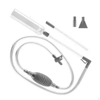 Регулируемый сифон для чистки аквариума для подмены воды 1.7m