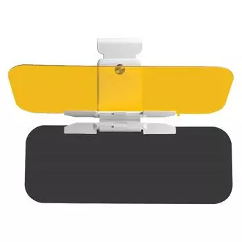 Регулируемый солнцезащитный козырек с защитой от УФ-излучения, поляризационная солнцезащитная пластина, зеркало дневного и ночного видения для вождения, поляризационный блокировщик солнцезащитного козырька Clear Vision