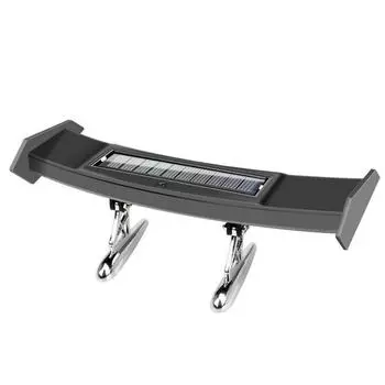 Регулируемый спойлер багажника, автомобильное крыло, мини-задний спойлер для задней двери, бампера, крыши, автомобильного спойлера, задние фонари на солнечных батареях United States