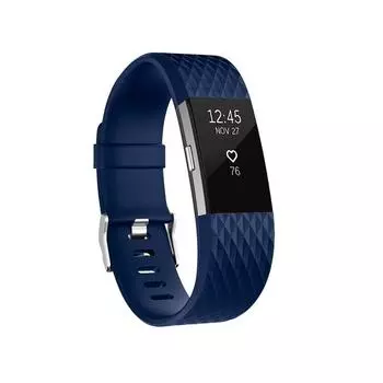 Регулируемый спортивный ремешок для часов FITBIT Charge 2 с ромбовидным узором, размер: Д, 12,5x8,5 см розовый