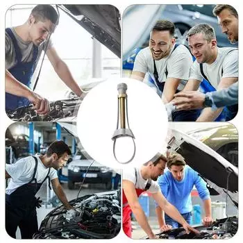 Регулируемый стальной ленточный ключ для снятия свечей зажигания, ручной инструмент, масляный фильтр для автомобиля, мотоцикл 1 Pcs