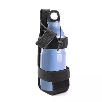 Регулируемый тактический держатель для бутылок с водой с изоляционным чехлом - защитная поясная сумка для использования вне помещений для круглых, плоских и овальных чашек