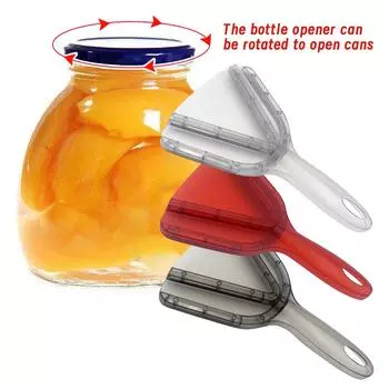 Регулируемый телескопический закручиватель крышек, нескользящий и экономящий труд закручиватель крышек для бутылок, портативный многофункциональный открывалка для бутылок One Size чёрный