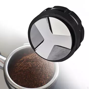 Регулируемый темпер для эспрессо для экстракции кофе black and 51mm