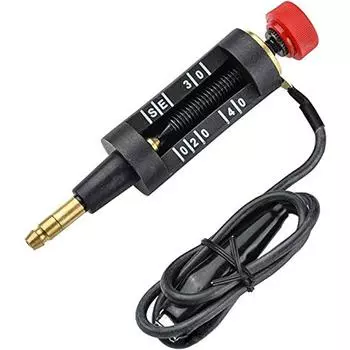 Регулируемый тестер катушек зажигания Тестер катушек зажигания Универсальный тестер системы зажигания 11.5*2.2*1.7cm чёрный/красный