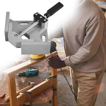 Регулируемый угловой зажим с одной ручкой для работы под прямым углом 90 градусов 1 Corner Clamp