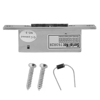 Регулируемый узкий электрический замок с электроприводом, двойной режим разблокировки, замок контроля доступа