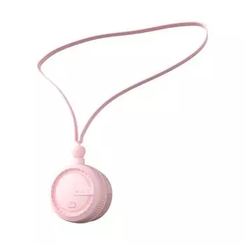 Регулируемый вращающийся на 360 градусов подвесной шейный вентилятор, 3 скорости, мини-электрический вентилятор, студенческий