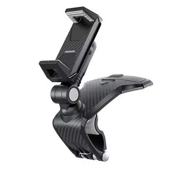 Регулируемый вращение на 360° HUD, держатель для телефона на приборной панели автомобиля, универсальный со скрытым парковочным номером, GPS-зажим, подставка с зажимом зелёный