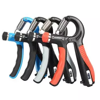 Регулируемый захват для рук, 5-60 кг, тренажер для тренировки запястий, увеличение силы, пружинный расширитель запястья для пациентов красный