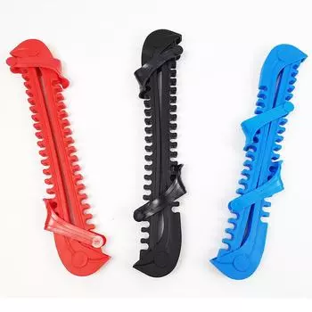 Регулируемый защитный чехол для коньков для взрослых и детей синий