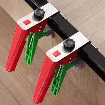 Регулируемый зажим для фиксации ящика, металлический зажим для установки передней части ящика, прочный, универсальный B