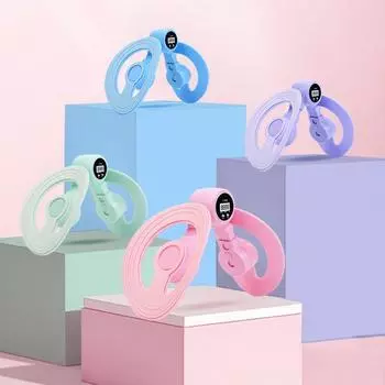 Регулируемый зажим для ног для йоги Тренажер для мышц тазового дна Упражнение для бедер Упражнение Кегеля Тренажер для бедер Похудение бедер Оборудование для спортзала