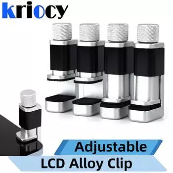 Регулируемый зажим из сплава, зажим для крепления ЖК-экрана телефона, набор металлических зажимов для крепления, инструменты для ремонта телефона, зажимы