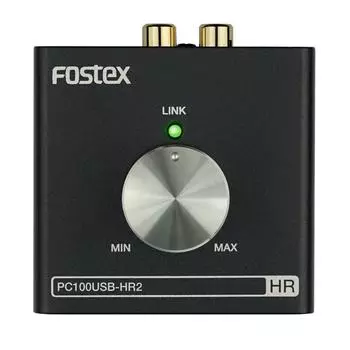 Регулятор громкости FOSTEX, совместимый с высоким разрешением PC100USB-HR2 чёрный