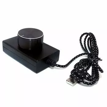 Регулятор громкости WINGONEER Lossless USB с функцией отключения звука для одного динамика, совместимый с компьютером Android, регулятор громкости звука