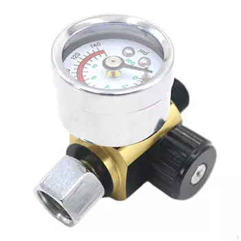 Регулятор регулировки воздуха распылителя краски и адаптер для быстрого подключения клапана для любителей