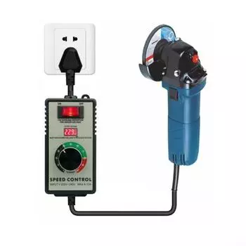 Регулятор скорости 4000 Вт ABS Пластик AC220V-250V Диммирование US