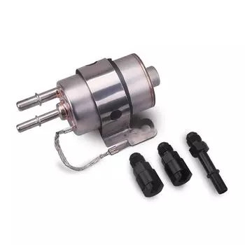 Регулятор топливного фильтра C5, комплект 58 PSI для преобразования LS Swap EFI серебряный