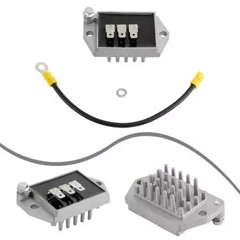 Регулятор-выпрямитель подходит для двигателей газонокосилок Kohler 2540308-S,2540320-S,2540321-S,2540329-S,2540332-S,2540339-S